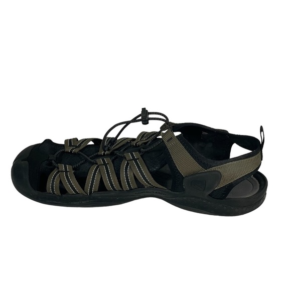 Keen Men’s Sz 47 US 13 Black Brown Outdoor Hiking Waterproof Sandal main image 6